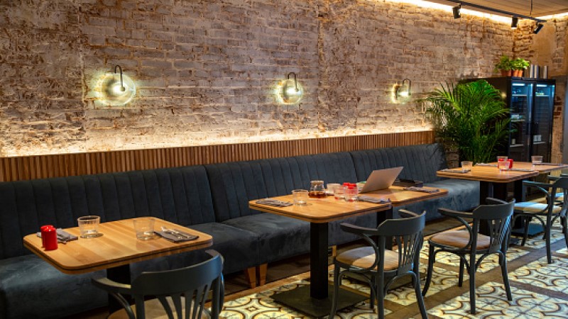 Add World menu and promotions display in a café